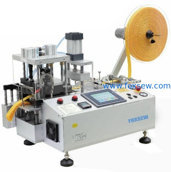 Automatic Leather Belts Cutting Machine with Hole Punching and