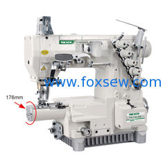 China Small Cylinder Bed Three Needle Interlock Sewing Machine FX720-356 supplier