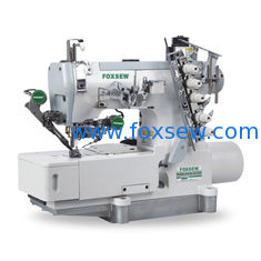 China Direct Drive Flatbed Interlock Sewing Machine with Top and Bottom Thread Trimmer supplier