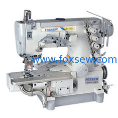 China Cylinder Bed Interlock Sewing Machine for Hemming Sewing with Trimmer FX600-35BB supplier