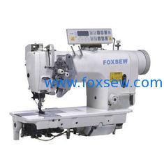 China Computer-controlled Direct Drive Split Needle Bar Double Needle Lockstitch Sewing Machine supplier
