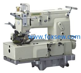 China 12-Needle Flat-bed Double Chain Stitch Sewing machine (for attaching line tapes) FX1412PL supplier