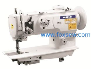 China Single Needle Walking Foot Heavy Duty Sewing Machine with Vertical-Axis Large Hook supplier