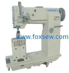 China Post-Bed Compound Feed Heavy Duty Lockstitch Sewing Machine supplier