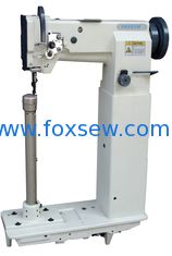 China Super High Post Bed Compound Feed Lockstitch Sewing Machine supplier