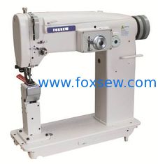 China Single Needle Post-bed Zigzag Sewing Machine supplier