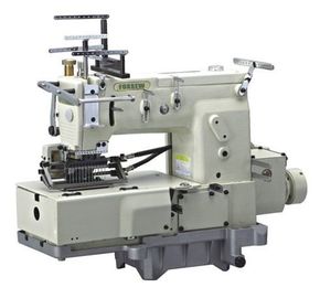 12 Needle Flat-bed Double Chain Stitch Sewing Machine with Shirring FX1412PSSM